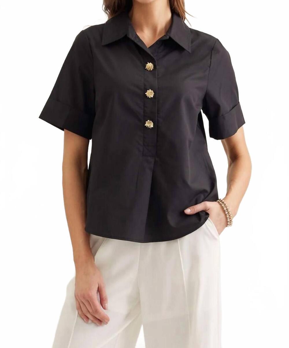 NEW ENTRO the everyday top in black